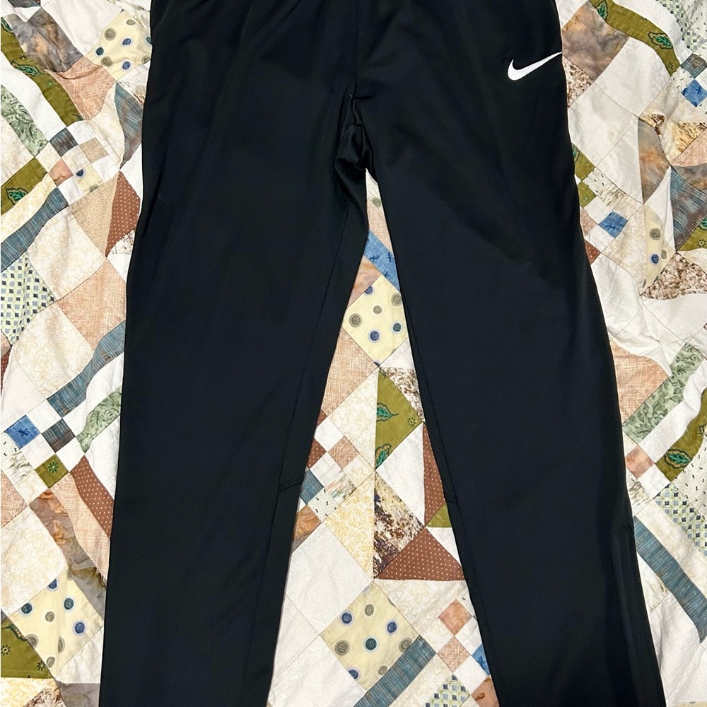 Nike Dri-FIT Black and White Pants